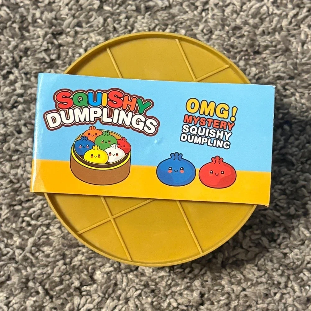 OMG! Mystery Squishy Dumplings Steamer Basket Series 1 Sealed Blind Box Toy